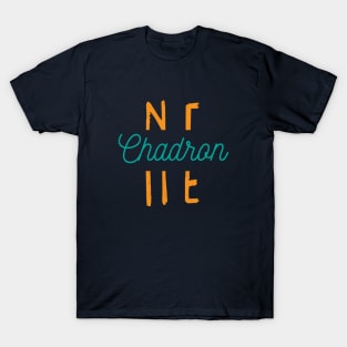 Chadron Nebraska City Typography T-Shirt